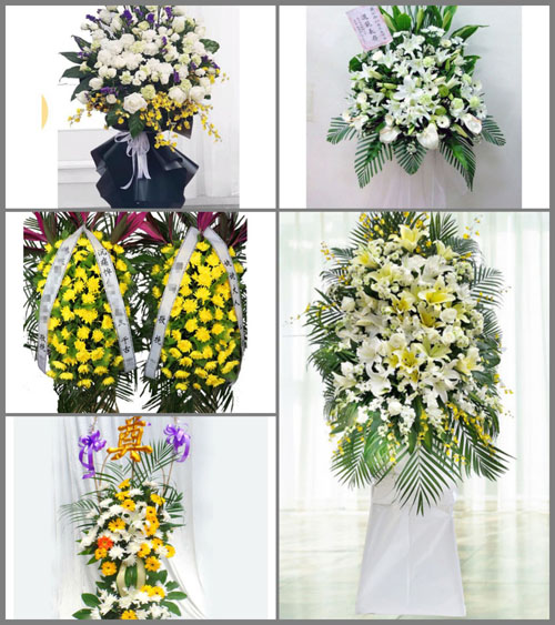 海南海口市龙华区金宇街道南沙社区白事花篮预定